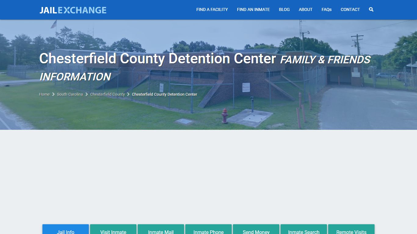 Chesterfield County Detention Center SC - JAIL EXCHANGE